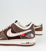 Nike Air Force 1 brown “the north face”