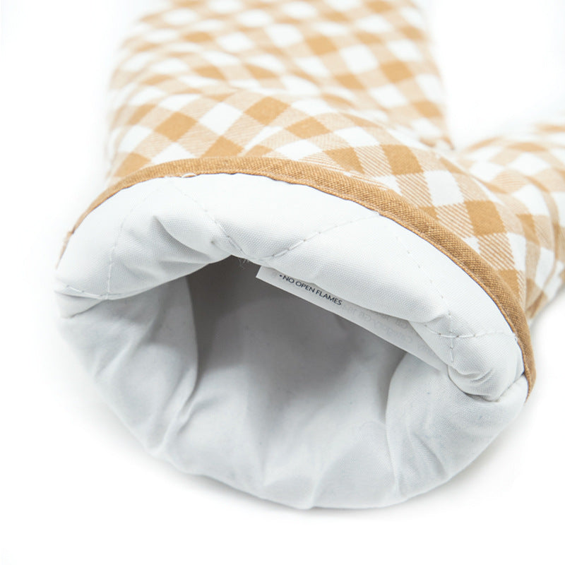 Microwave oven insulated gloves