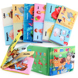 Baby Cloth Book 0-3 Years Old Infant Tear-proof Cloth Book