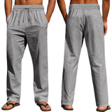 Loose Drawstring Beach Sports Trousers Men