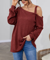 Women's Long-sleeved T-shirt Top, all sizes.