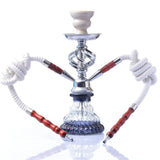 Arabian double pipe hookah