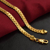 18K Gold-plated necklace 25g