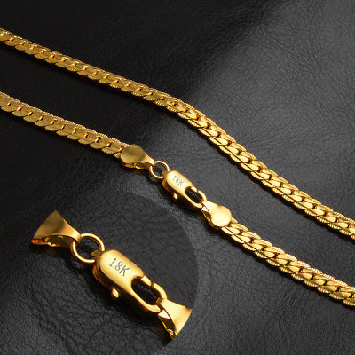 18K Gold-plated necklace 25g