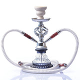 Arabian double pipe hookah