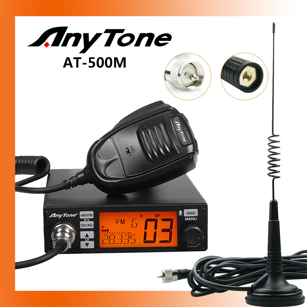 Anytone AT-500M VOX CB Radio AMFM 27Mhz Truck Radio AMFM P