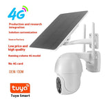 Graffiti  Solar Surveillance Camera Outdoor Waterproof 4G Camera