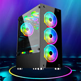 Neocolor Gaming Internet Cafe Gaming Computer Chassis Double-sided Tempered Glass