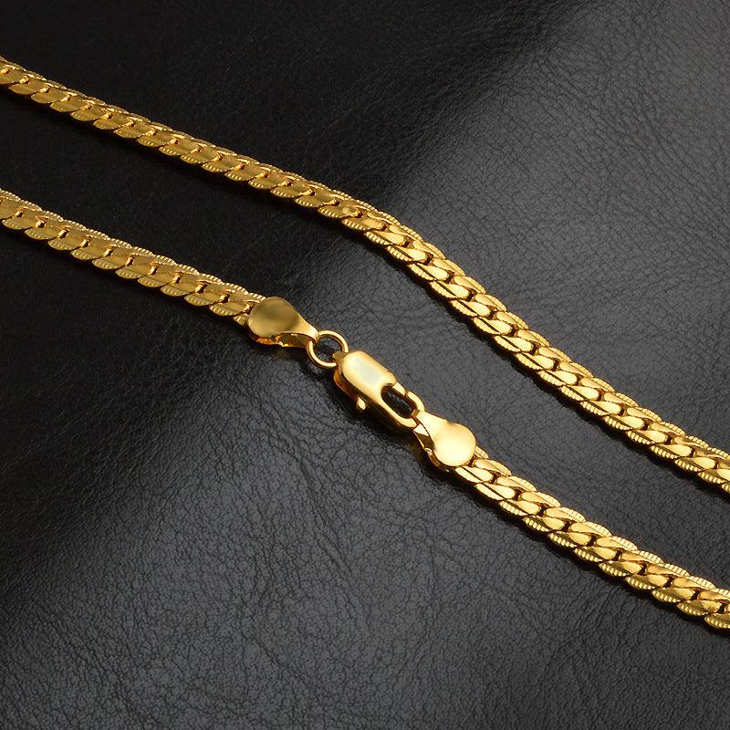 18K Gold-plated necklace 25g