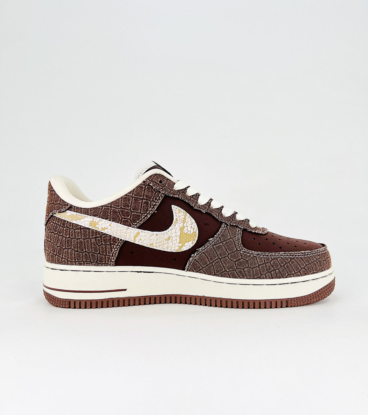 Nike Air Force 1 brown “the north face”