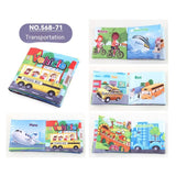 Baby Cloth Book 0-3 Years Old Infant Tear-proof Cloth Book