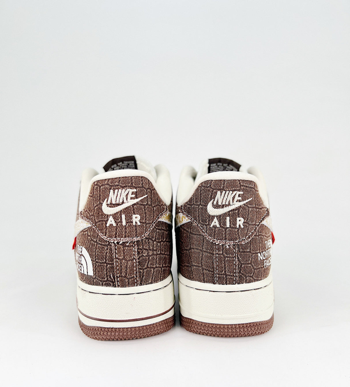 Nike Air Force 1 brown “the north face”