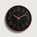 Plastic living room wall clock