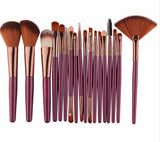 Cross border for MAANGE 18 make-up and brush suits with fan-shaped makeup tools to sell eBay hot sales