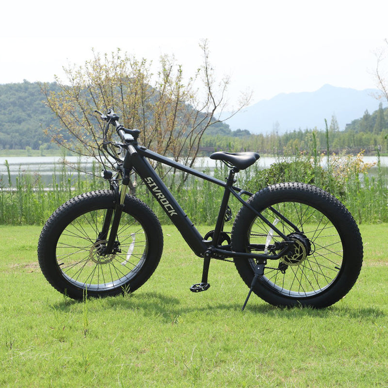 Professionelles Elektrofahrrad für Erwachsene, 26 x 4,0 Zoll Fat Tire Elektro-Mountainbike, 1000-W-Motor, 48 V, 15 Ah, E-Bike für Trail-Fahrten, Ausflüge und Pendeln, UL- und GCC-zertifiziert