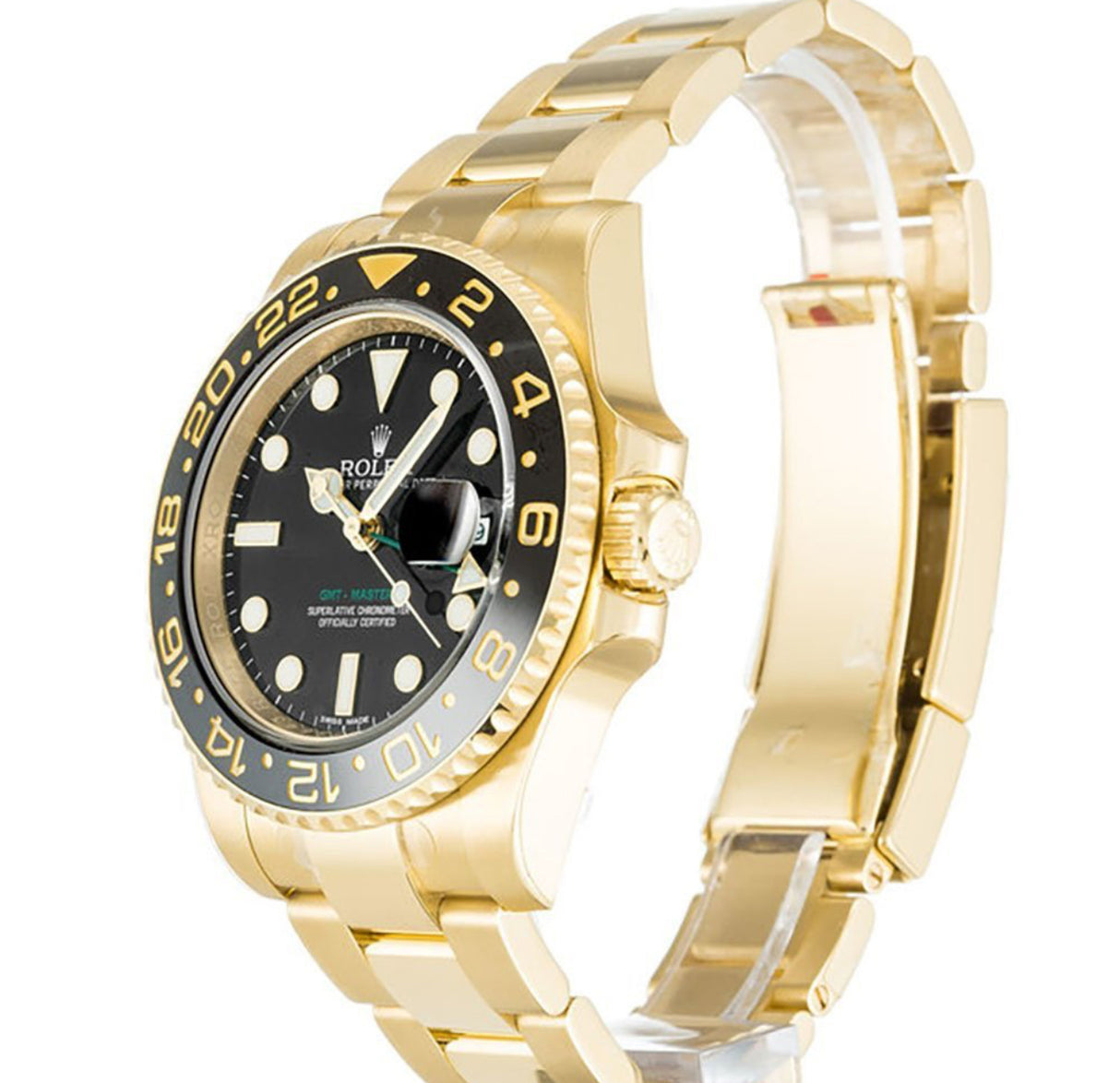 14K gold Rolex Master II