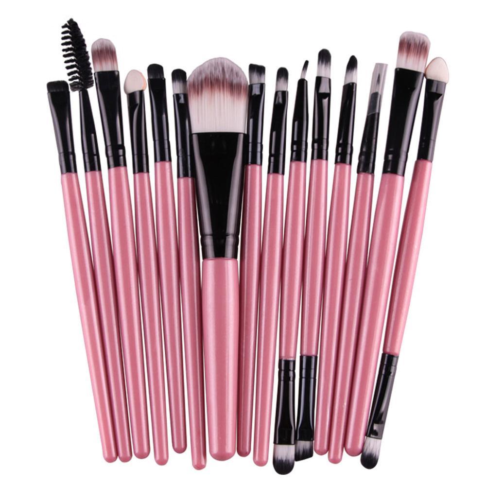 Cross border for MAANGE 18 make-up and brush suits with fan-shaped makeup tools to sell eBay hot sales