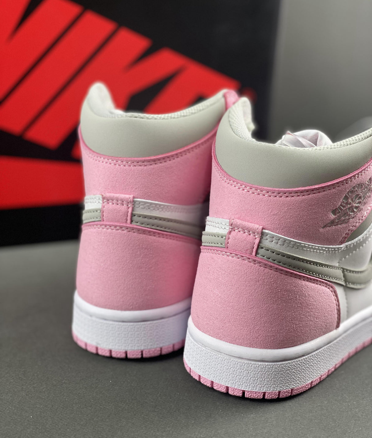 Pink Air Jordan 1