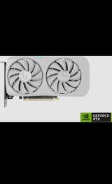 Carte graphique compacte ZOTAC GAMING GeForce RTX 4060 Ti 8 Go Twin Edge OC White Edition DLSS 3 8 Go GDDR6 128 bits 18 Gbit/s PCIE 4.0, refroidissement avancé IceStorm 2.0, éclairage SPECTRA RGB, ZT-D40610Q-10M