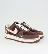 Nike Air Force 1 brown “the north face”