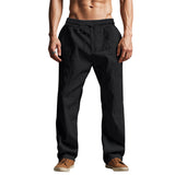 Loose Drawstring Beach Sports Trousers Men