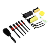 14Pcs Car Detailing Brush Auto Detail Cleaning Tool Set Kit for Interior Exterior