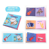 Baby Cloth Book 0-3 Years Old Infant Tear-proof Cloth Book