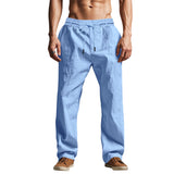 Loose Drawstring Beach Sports Trousers Men