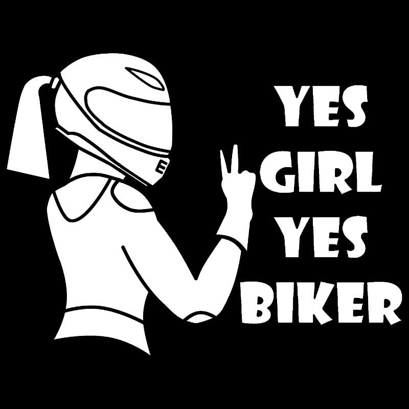 Female Motorcycle Car Modification Sticker Body Sticker