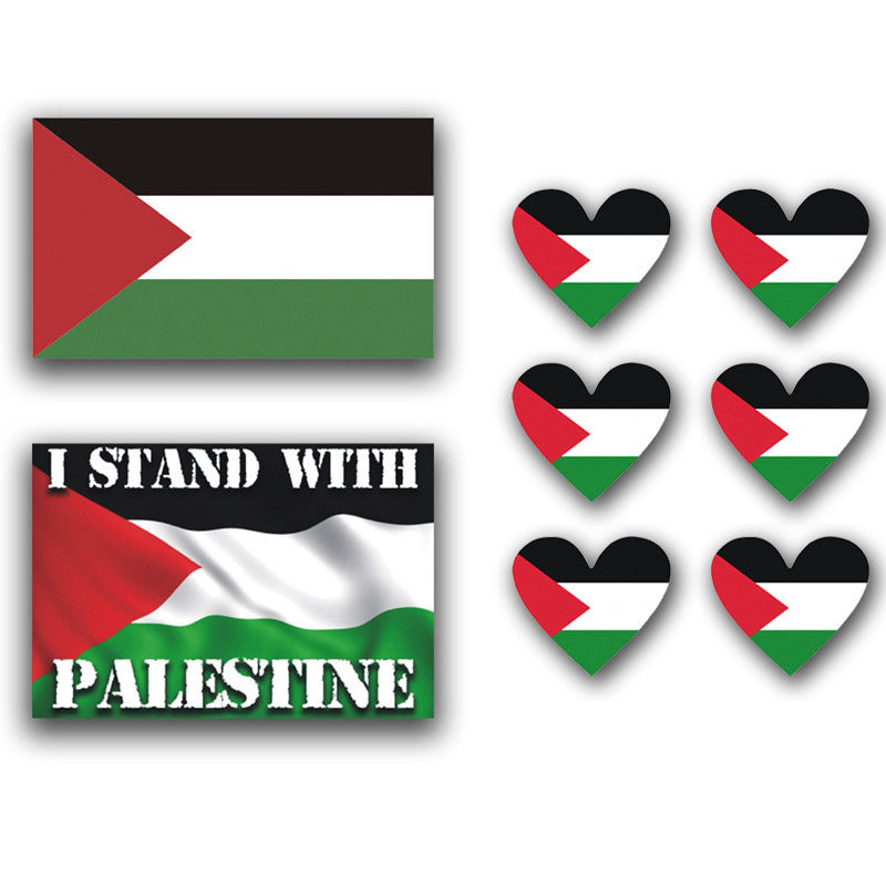 Car Palestinian Flag Decal Sticker