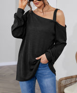 Women's Long-sleeved T-shirt Top, all sizes.